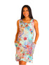 RUFFLE BOTTOM DRESS WITH SIDE SEAM POCKETS - D2099